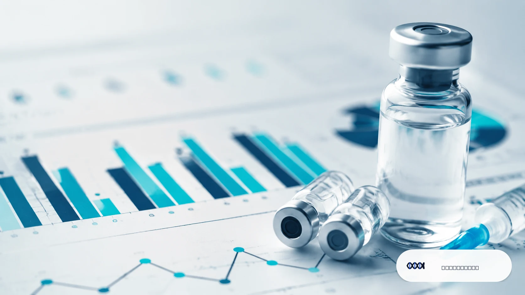 Data chart comparing the efficacy and trial results of the top 5 peptides
