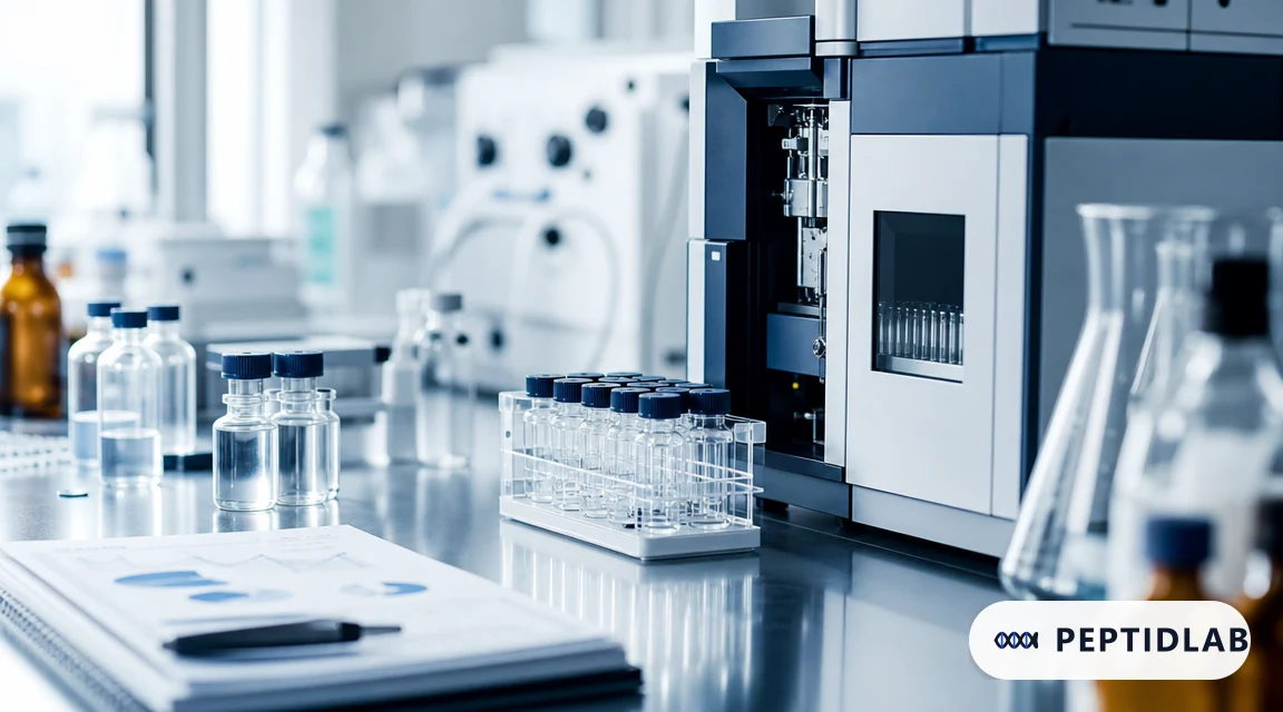 Visual concept for: Какво представлява HPLC анализът и масспектрометрията